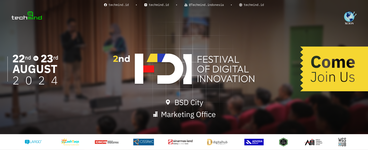 Masa Depan Teknologi di 2nd FDI (Festival of Digital Innovation), Agustus 2024 Masa Depan Teknologi di 2nd FDI (Festival of Digital Innovation), Agustus 2024