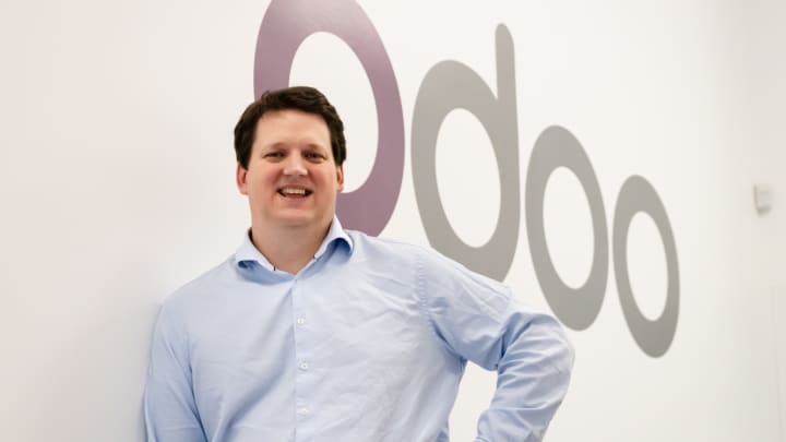 Odoo, Rival SAP, Tingkatkan Valuasi hingga €5 Miliar dengan Dukungan Alphabet dan Sequoia Fabien Pinckaers, CEO startup perangkat lunak perusahaan asal Belgia, Odoo.