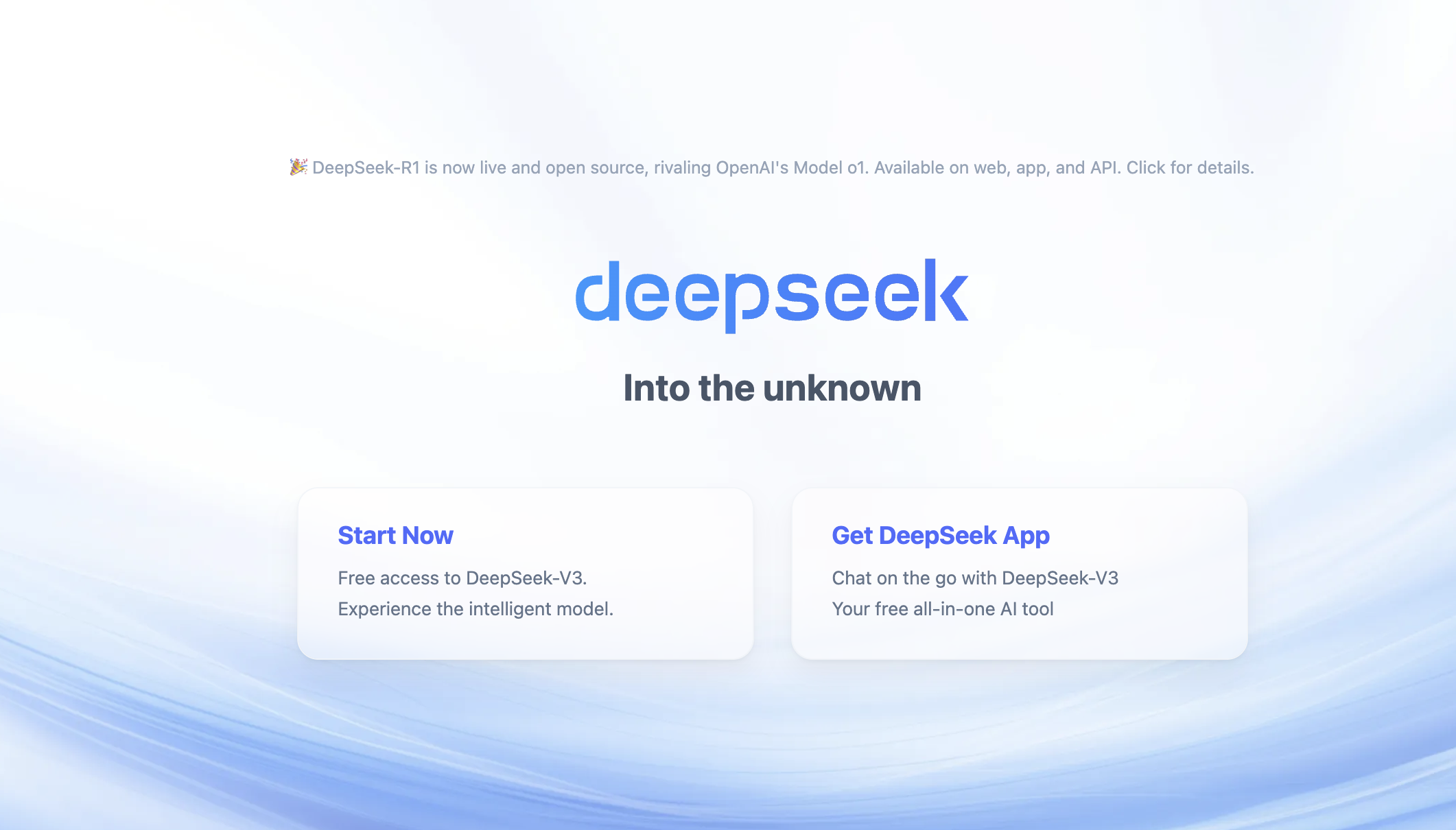 DeepSeek Jadi Ancaman Baru dalam Dunia AI dan Diwaspadai Oleh Para Pesaingnya DeepSeek Jadi Ancaman Baru