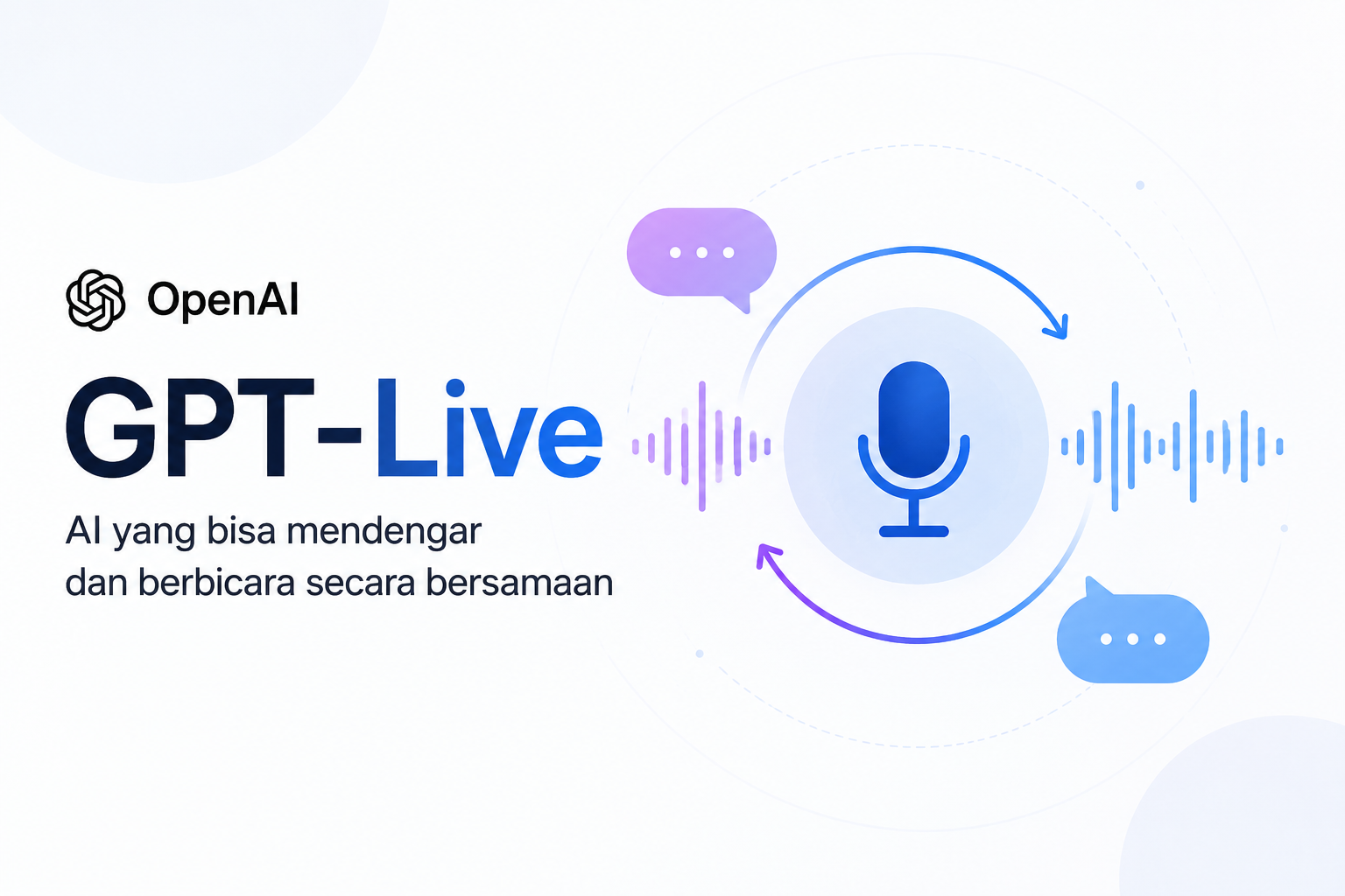 OpenAI Perkenalkan GPT-Live, Teknologi Suara Baru yang Membuat Percakapan dengan AI Semakin Natural